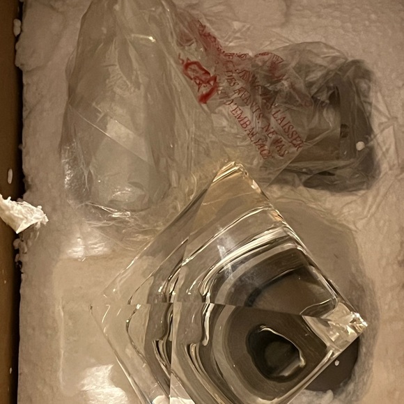 POTTERY BARN PB Standard square glass finials x 2 NEW in box - Picture 15 of 15